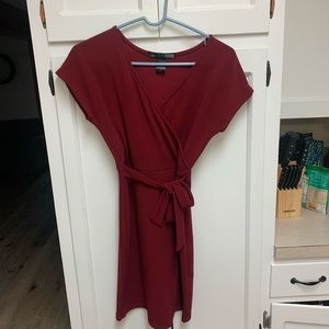 Red dress